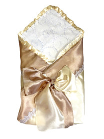 Одеяло-конверт "Капучино", кремовый арт.1179/004