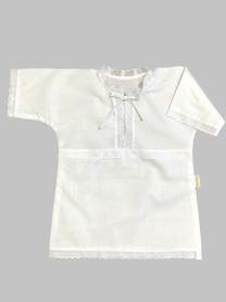 Рубашка крестильная, белая арт. 0851/001