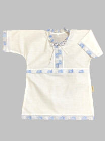 Рубашка крестильная, голубая арт. 0851/010