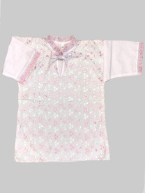 Рубашка крестильная, розовая арт. 0850/005