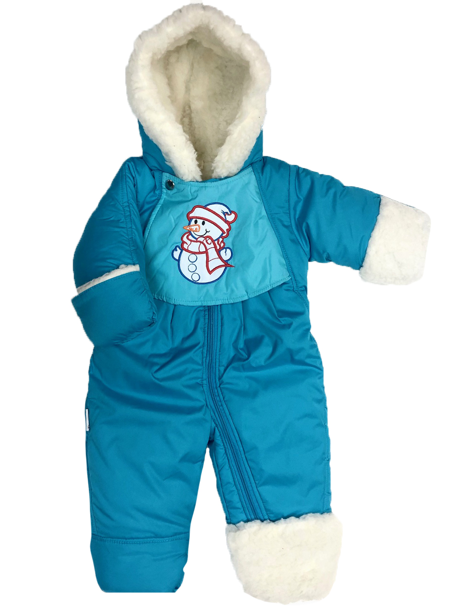 Детский зимний комбинезон на овчине