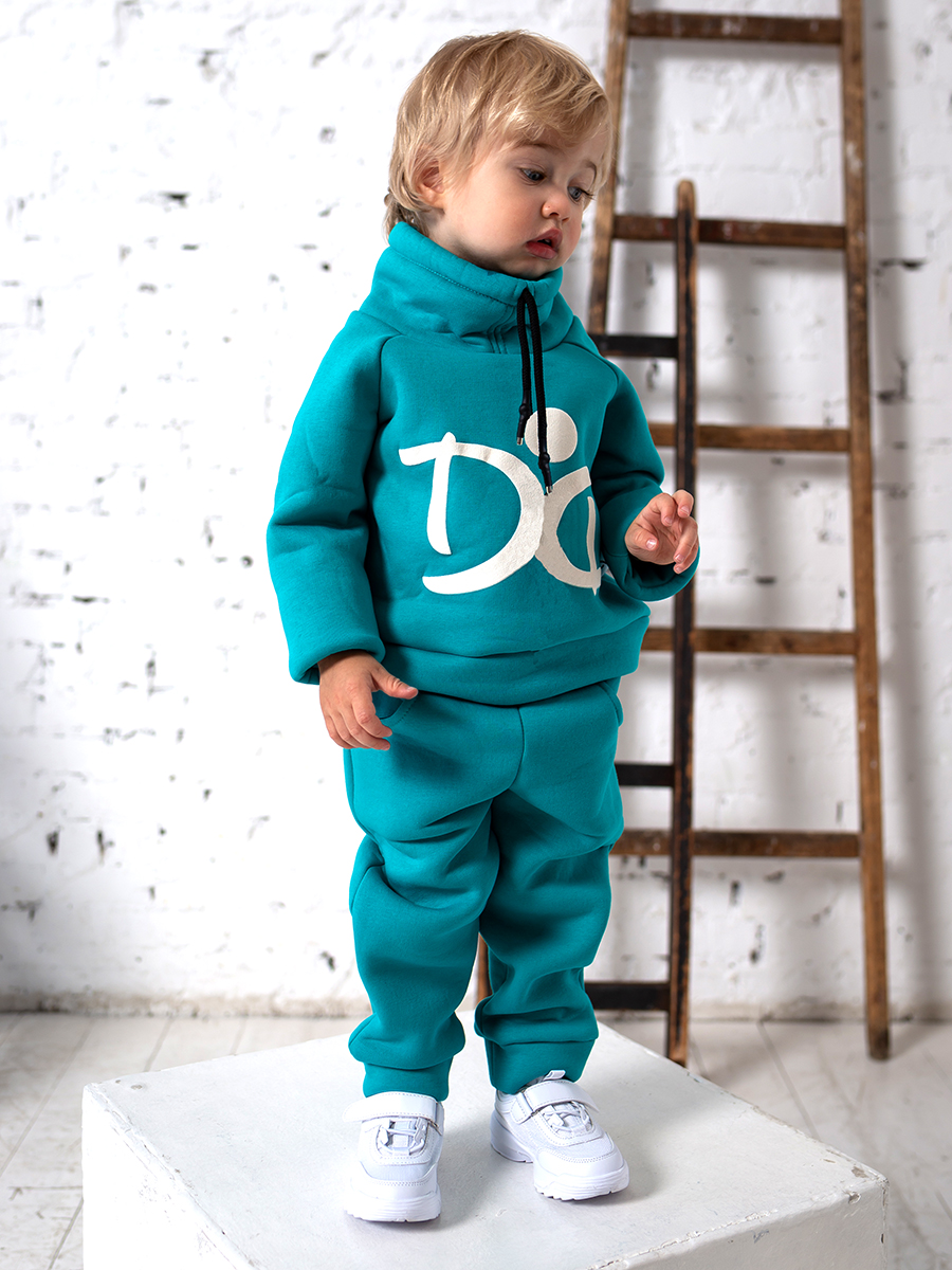 Купить детский теплый спортивный костюм из футера в интернет-магазине Дашенька