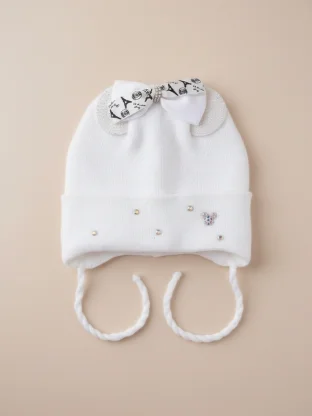 Шапка с бантиком, Арт. Ш0054/002